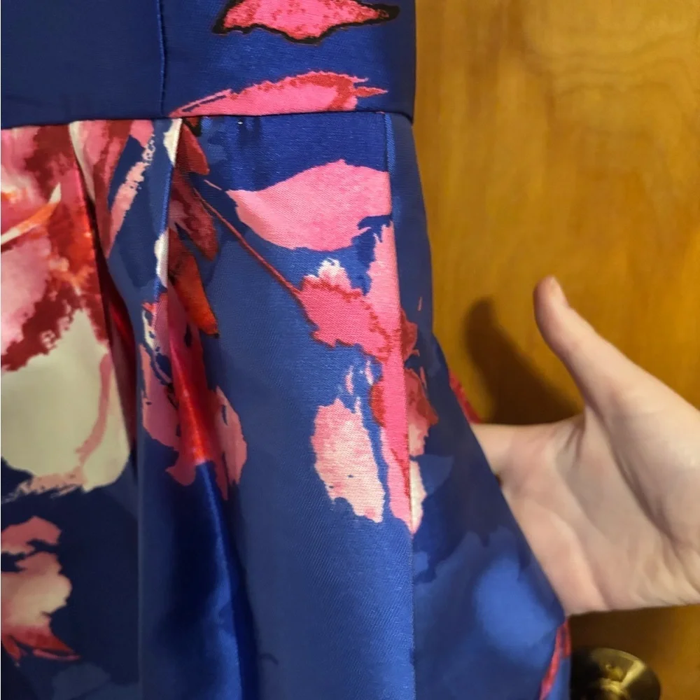 By By Prom Dress Floral Size 19 EUC - Picture 4 of 9